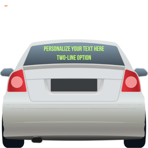 Custom Text 2 line Decal – From 6” to 20” (Copy)